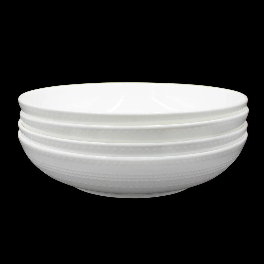 Budget 🤩 Mikasa® Annabel Set of 4 Pasta Bowls 🛒 4 Budget 🤩 Mikasa® Annabel Set of 4 Pasta Bowls 🛒 - Image 2