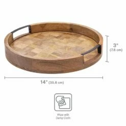 Best reviews of ✨ Gourmet Basics® Avery Round Lazy Susan Serve Tray 🧨 -Deals serveware Store avery round lazy susan serve tray 5290861 6
