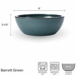 Budget 🔔 Mikasa® Barrett Green Vegetable Serve Bowl ❤️ -Deals serveware Store barrett green vegetable serve bowl 5290847 3