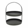 Best reviews of 🥰 Towle® Living Black Galvanized 2 Tier Serving Tray 🛒 -Deals serveware Store black galvanized 2 tier serving tray 5271620 1