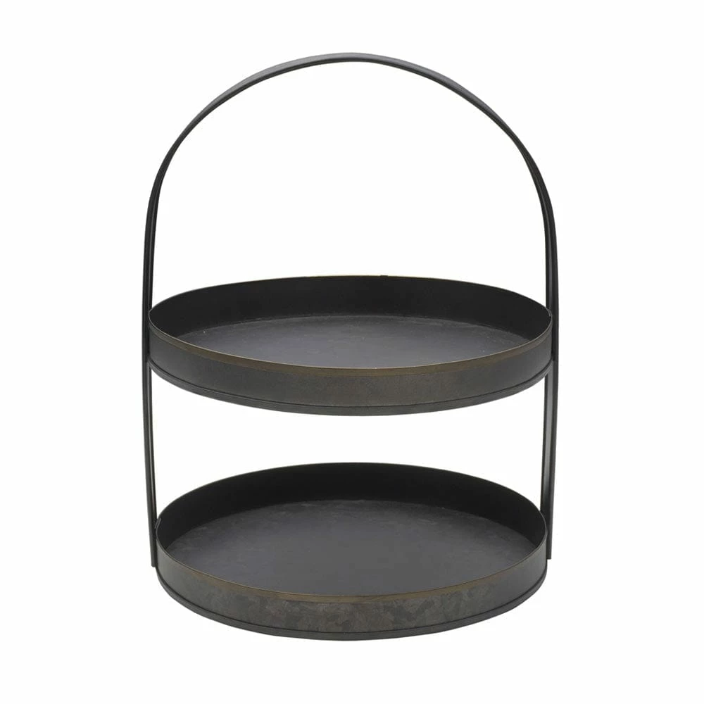 Best reviews of 🥰 Towle® Living Black Galvanized 2 Tier Serving Tray 🛒 3 Best reviews of 🥰 Towle® Living Black Galvanized 2 Tier Serving Tray 🛒
