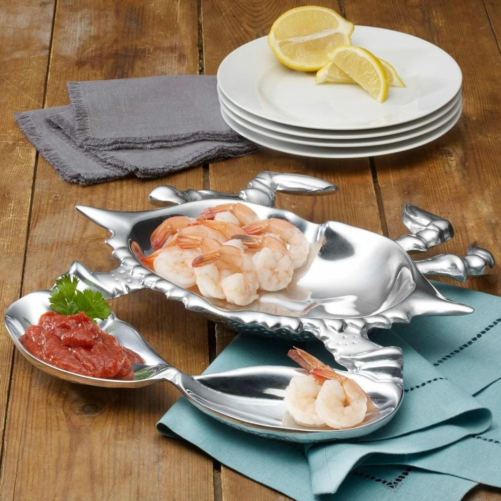 Cheapest 🎁 Wilton Armetale® Crab Chip and Dip 🛒 4 Cheapest 🎁 Wilton Armetale® Crab Chip and Dip 🛒 - Image 2