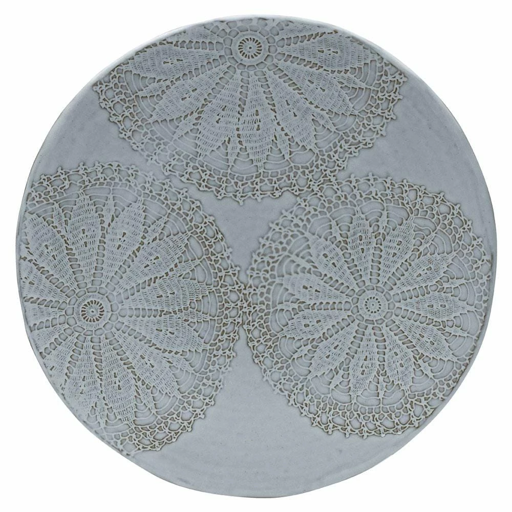 Cheap 🌟 Mikasa® Daniela White 13 Inch Round Platter ❤️ 3 Cheap 🌟 Mikasa® Daniela White 13 Inch Round Platter ❤️