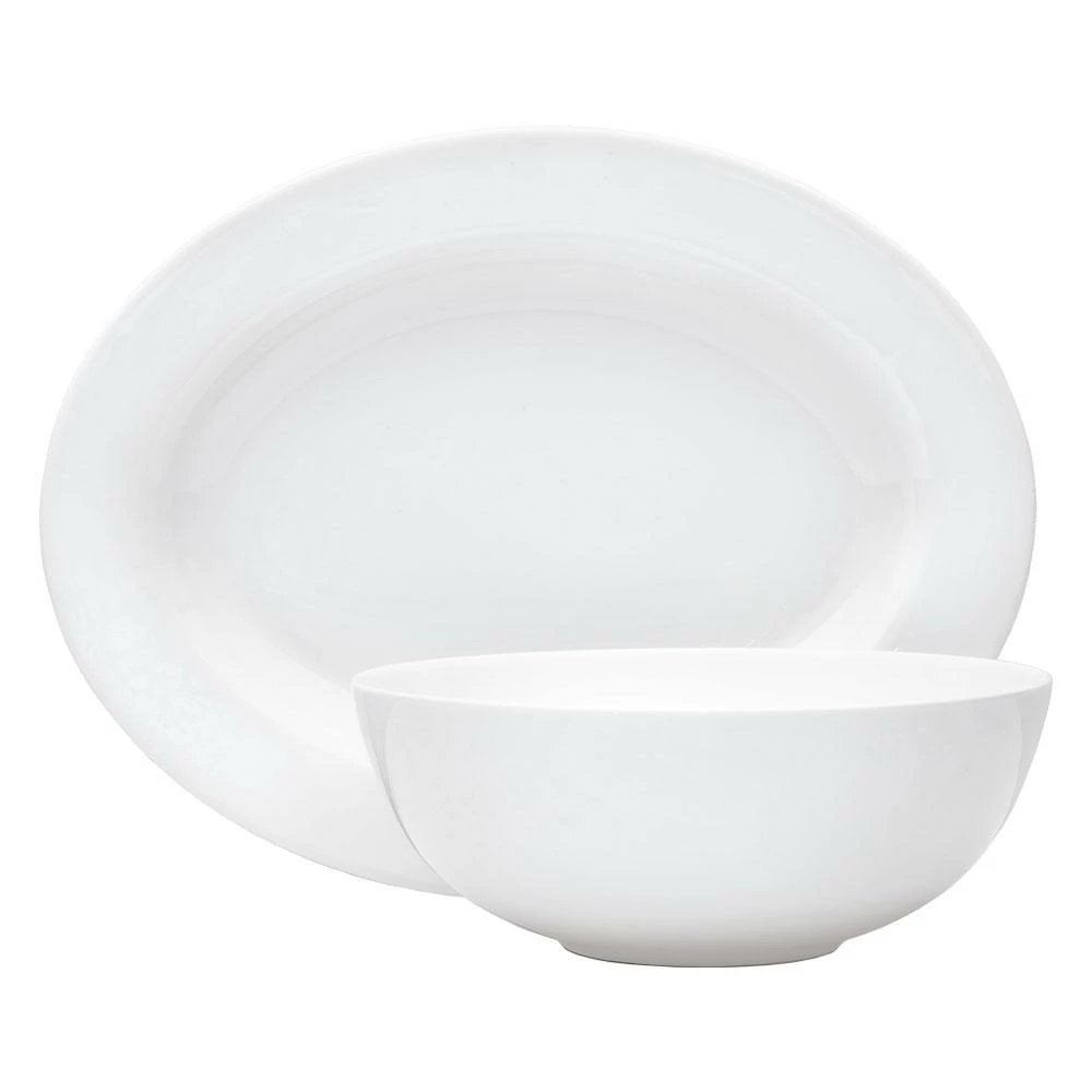 Buy 😍 Mikasa® Delray Oval Platter and Serve Bowl Set 🧨 3 Buy 😍 Mikasa® Delray Oval Platter and Serve Bowl Set 🧨
