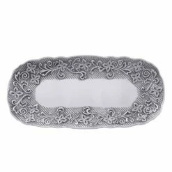 Best deal 🛒 Wilton Armetale® English Cottage Long Rectangular Serve Tray ✨ -Deals serveware Store english cottage long rectangular serve tray 5293355 4