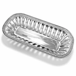 Buy ❤️ Wilton Armetale® Flutes and Pearls Bread Basket 🎁