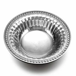Cheapest 😍 Wilton Armetale® Flutes & Pearls Snack Bowl 😀