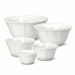 Cheapest 🛒 Mikasa® French Countryside® Set of 5 Stackable Bowls 👍