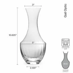 Brand new 🔔 Mikasa® Gail Optic Carafe ✔️ 13 Brand new 🔔 Mikasa® Gail Optic Carafe ✔️ -Deals serveware Store gail optic carafe 5295609 6