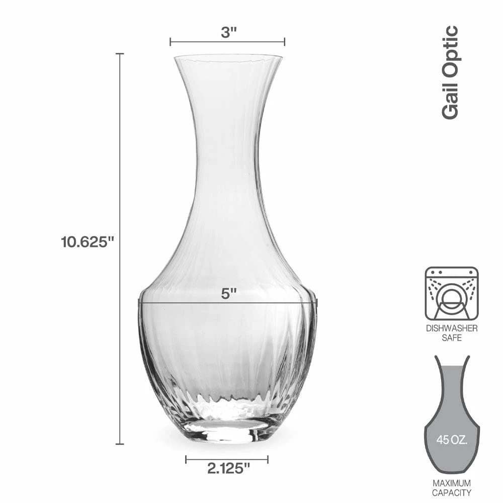 Brand new 🔔 Mikasa® Gail Optic Carafe ✔️ 8 Brand new 🔔 Mikasa® Gail Optic Carafe ✔️ - Image 6