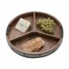 Flash Sale 🔔 Gourmet Basics® Galvanized Band Lazy Susan Platter with Removable Dividers, 16 Inch 🥰 -Deals serveware Store galvanized band lazy susan platter with removeable dividers 16 inch 5276661 1