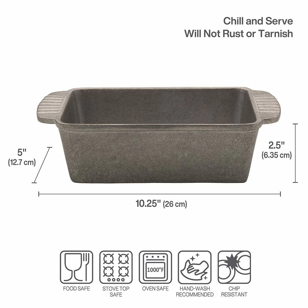 Discount 💯 Wilton Armetale® Gourmet Grillware Loaf Pan 🔔 6 Discount 💯 Wilton Armetale® Gourmet Grillware Loaf Pan 🔔 - Image 4