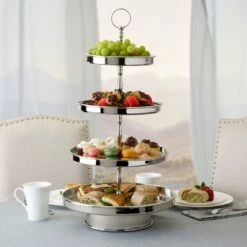 Deals serveware Store -Deals serveware Store hammered 4 tiered server 5245875 2