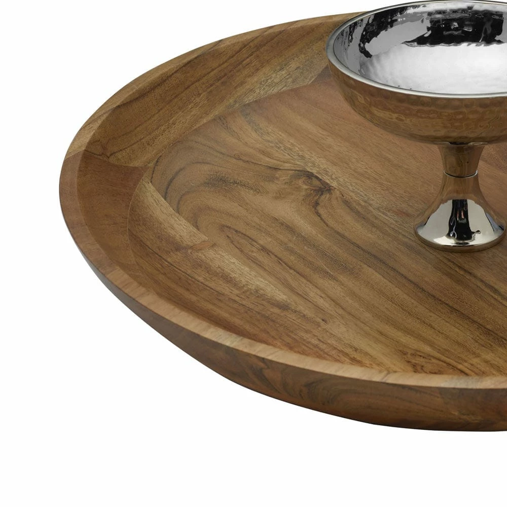 Deals 😀 Towle® 🔨 Hammersmith Wood Chip and Dip 😍 5 Deals 😀 Towle® 🔨 Hammersmith Wood Chip and Dip 😍 - Image 3