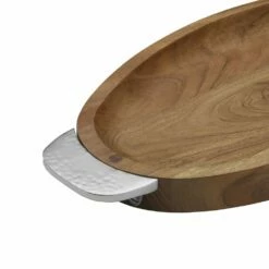 New 🎁 Towle® 🔨 Hammersmith Wood Oval Platter with Handles 🎉 9 New 🎁 Towle® 🔨 Hammersmith Wood Oval Platter with Handles 🎉 -Deals serveware Store hammersmith wood oval platter with handles 5285185 3