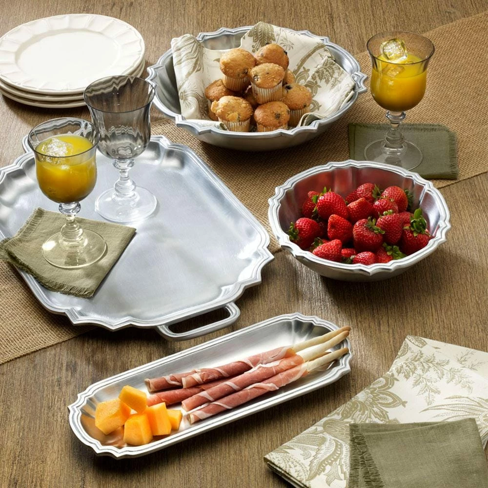 Flash Sale 🛒 Wilton Armetale® Hampstead Long Narrow Tray ⭐ 4 Flash Sale 🛒 Wilton Armetale® Hampstead Long Narrow Tray ⭐ - Image 2