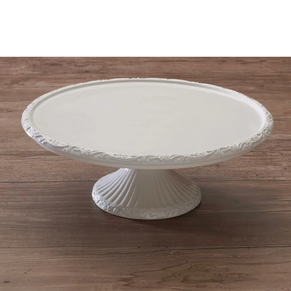 Cheapest 🧨 Mikasa® Italian Countryside® Footed Cake Plate 😍 4 Cheapest 🧨 Mikasa® Italian Countryside® Footed Cake Plate 😍 - Image 2