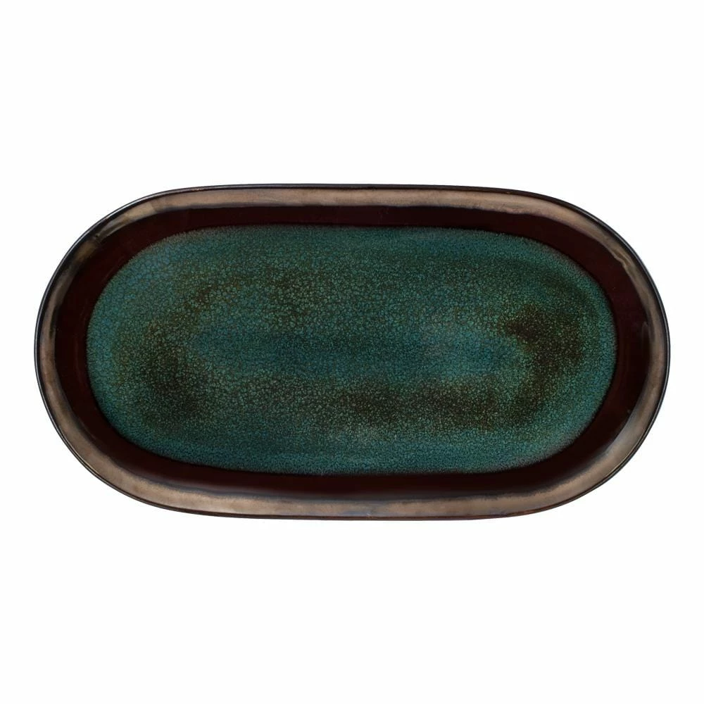 New 👍 Gourmet Basics® Jade Oval Platter 👍 3 New 👍 Gourmet Basics® Jade Oval Platter 👍