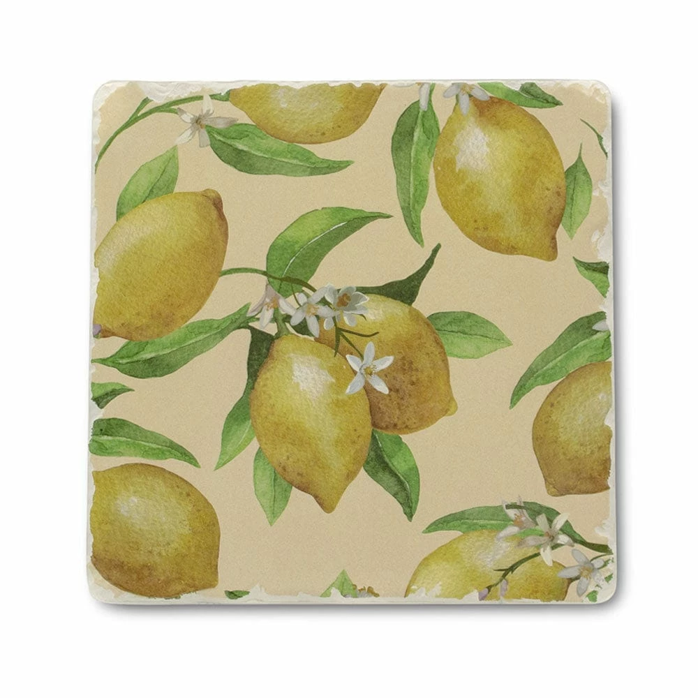 Best Sale ❤️ Mikasa® Lemons Square Trivet 🌟 3 Best Sale ❤️ Mikasa® Lemons Square Trivet 🌟