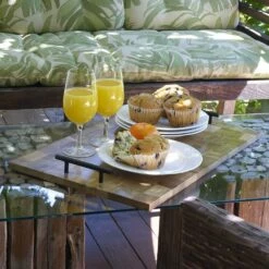 New 🛒 Gourmet Basics® Mango Wood Checkered Serve Tray, 21 Inch 😀 -Deals serveware Store mango wood checkered serve tray 21 inch 5274633 3