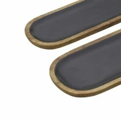 Buy ⌛ Mikasa® Mango Wood Set of 2 Serving Platters 😀 -Deals serveware Store mango wood set of 2 serving platters 5271462 4