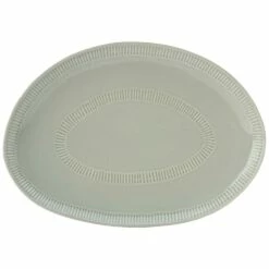 Promo 🛒 Mikasa® Marbella Grey Oval Platter 😀