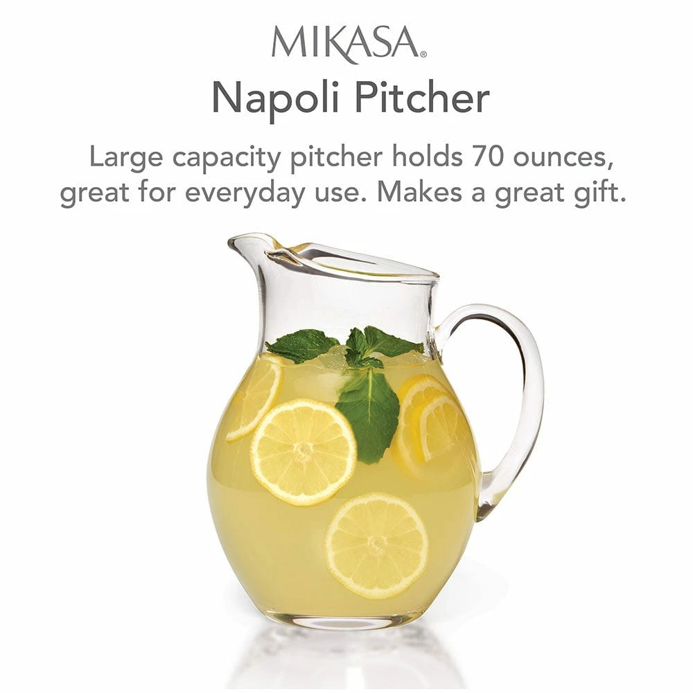 Flash Sale 🤩 Mikasa® Napoli Glass Pitcher ⭐ 3 Flash Sale 🤩 Mikasa® Napoli Glass Pitcher ⭐ - Image 2