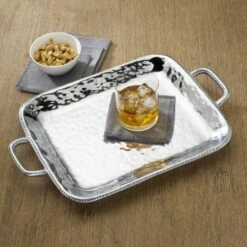 Deals serveware Store -Deals serveware Store river rock large rectangular tray with handles 5213065 2