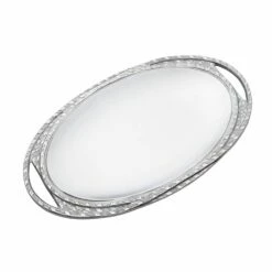 Hot Sale 🤩 Wilton Armetale® Sweetgrass Large Oval Tray 😀