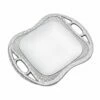 Coupon 🎉 Wilton Armetale® Sweetgrass Medium Square Tray ❤️ -Deals serveware Store sweetgrass medium square tray 5288969 1