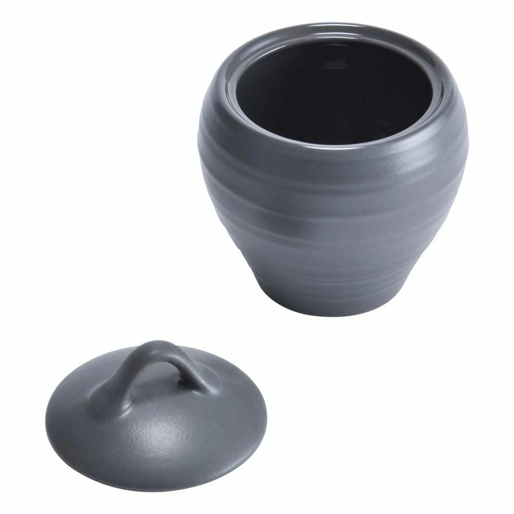 Brand new 💯 Mikasa® Swirl Graphite Sugar Bowl 🌟 4 Brand new 💯 Mikasa® Swirl Graphite Sugar Bowl 🌟 - Image 2