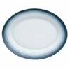 Budget 🎁 Mikasa® Swirl Ombre Blue Oval Platter 👏 -Deals serveware Store swirl ombre blue oval platter 5234564 1