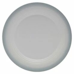 Buy 🛒 Mikasa® Swirl Ombre Grey Round Platter 🔔