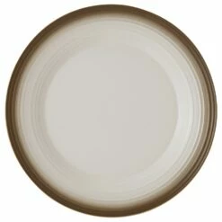 Discount 😍 Mikasa® Swirl Ombre Mocha Round Platter 🎁