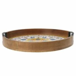 Top 10 🔥 Gourmet Basics® Tile Design Lazy Susan Serve Tray 🎁 8 Top 10 🔥 Gourmet Basics® Tile Design Lazy Susan Serve Tray 🎁 -Deals serveware Store tile design lazy susan serve tray 5266465 2
