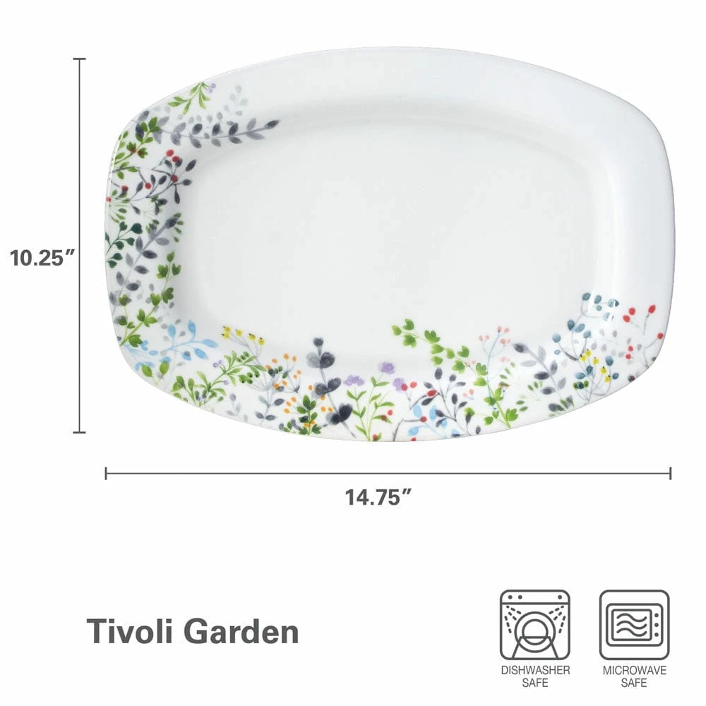 Coupon 🔥 Mikasa® Tivoli Garden Rectangular Platter, 14.75 Inch 👍 5 Coupon 🔥 Mikasa® Tivoli Garden Rectangular Platter, 14.75 Inch 👍 - Image 4