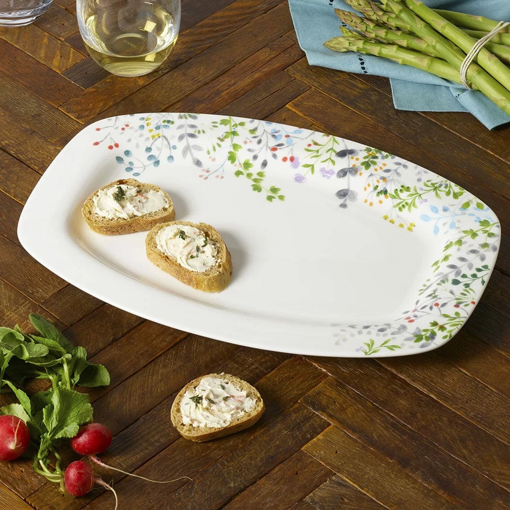Coupon 🔥 Mikasa® Tivoli Garden Rectangular Platter, 14.75 Inch 👍 3 Coupon 🔥 Mikasa® Tivoli Garden Rectangular Platter, 14.75 Inch 👍 - Image 2