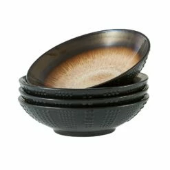 Brand new ⭐ Gourmet Basics® Verona Cream Set of 4 Pasta Bowls 🤩