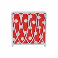 Promo ⌛ Gourmet Basics® Victorian Loop White Wire Napkin Holder 🤩